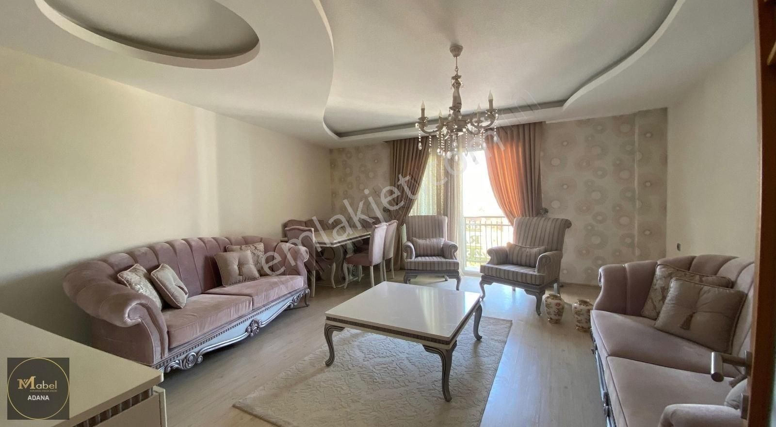 Çukurova Huzurevleri Kiralık Daire MABEL GAYRİMENKUL HUZUREVLERİ MAH.FULL EŞYALI KİRALIK DAİRE