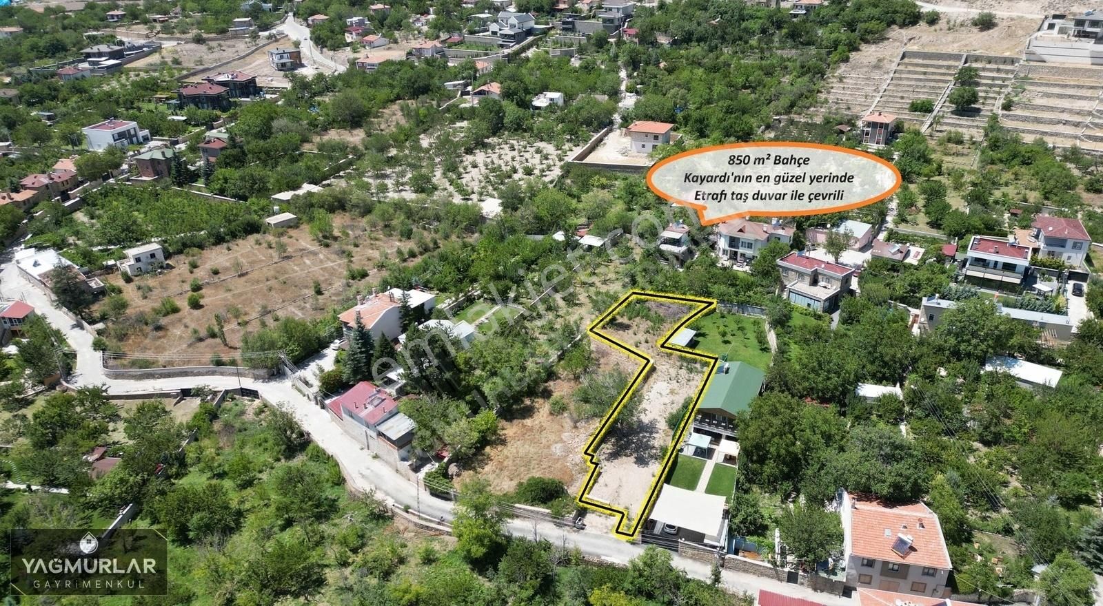 Niğde Merkez Yukarı Kayabaşı Satılık Bağ & Bahçe YAĞMURLAR GAYRİMENKUL'DEN KAYARDI'DA 850 M² HARİKA SATILIK BAHÇE