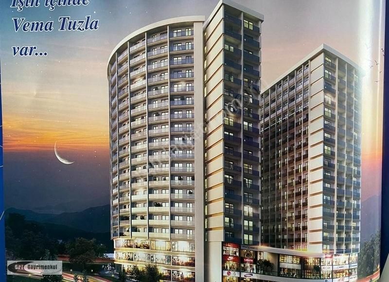 Tuzla İçmeler Satılık Daire VEMA TUZLA GENİŞ TİP 2+1 & FULL EŞYALI & ARAÇ TAKASLI FIRSAT