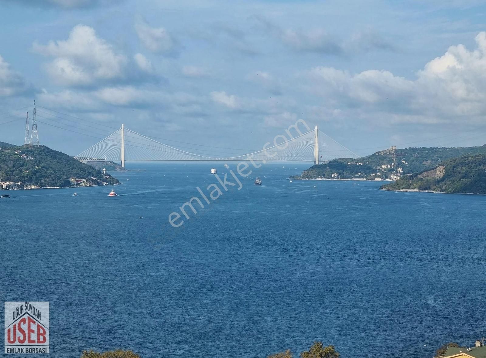 Sarıyer Tarabya Kiralık Daire Sarıyer Tarabya Nezih Sokak Durak,Çarşı 2.Dk Manzaralı 2.Kat 3+1