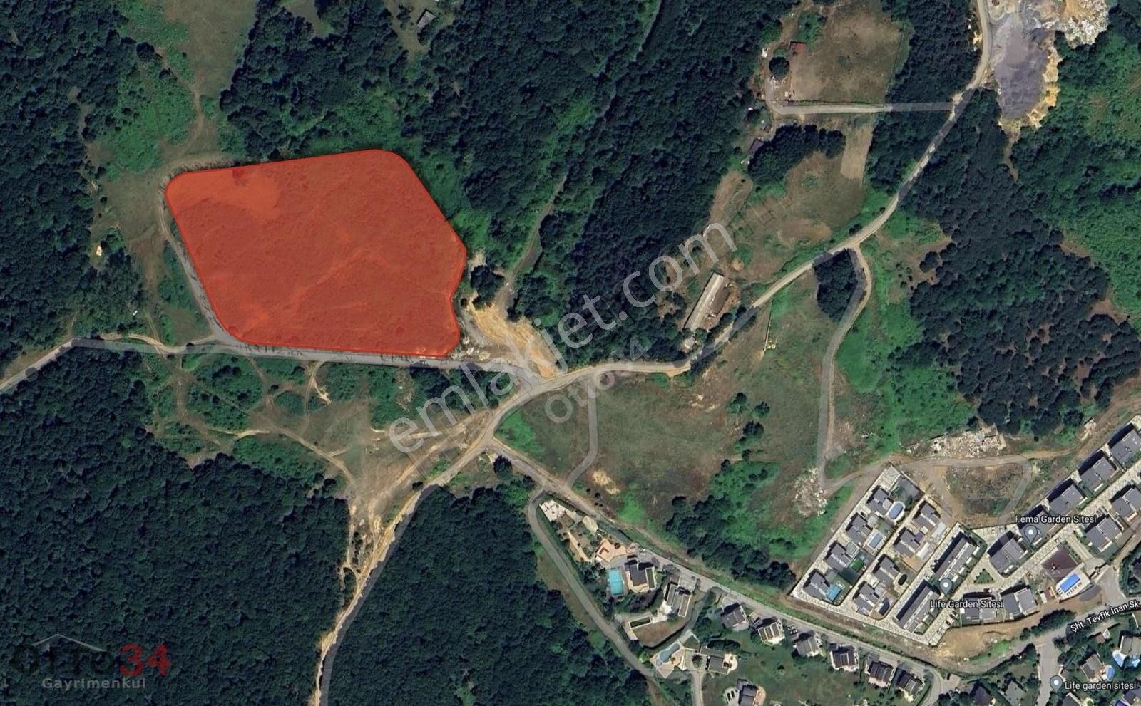 Zekeriyaköy'de Deniz Manzaralı Villa İmarlı 21474m² Satılık Arsa - Görsel 8