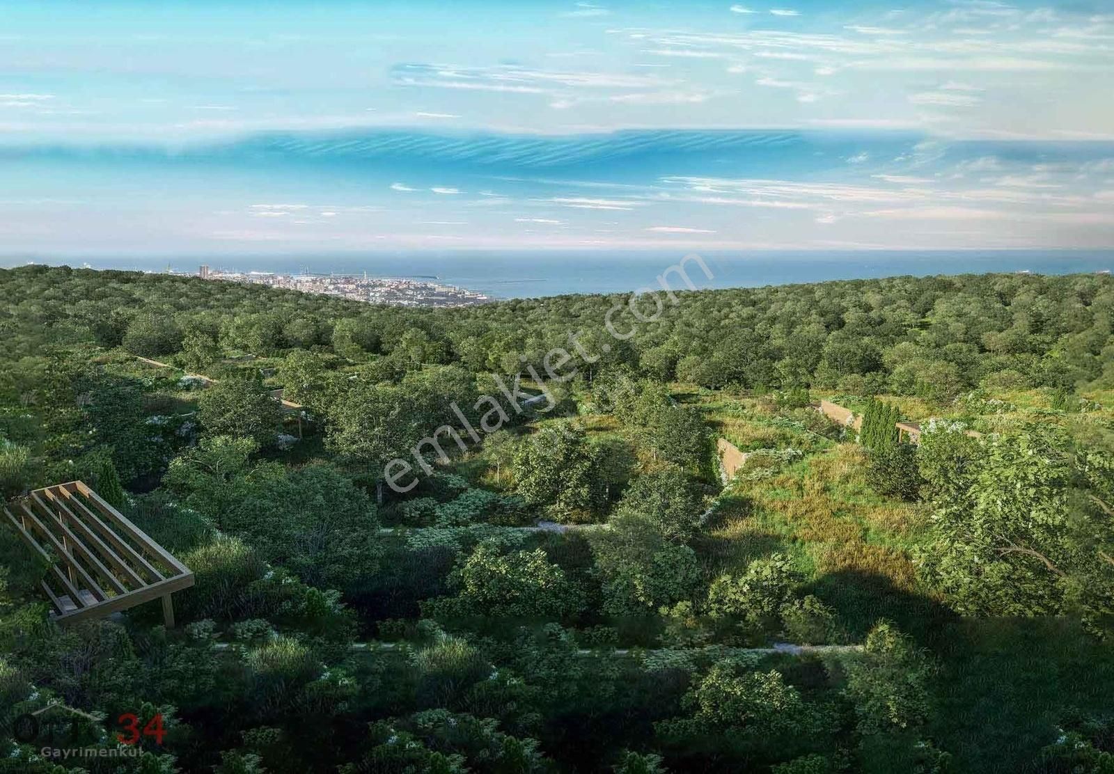 Zekeriyaköy'de Deniz Manzaralı Villa İmarlı 21474m² Satılık Arsa - Görsel 14