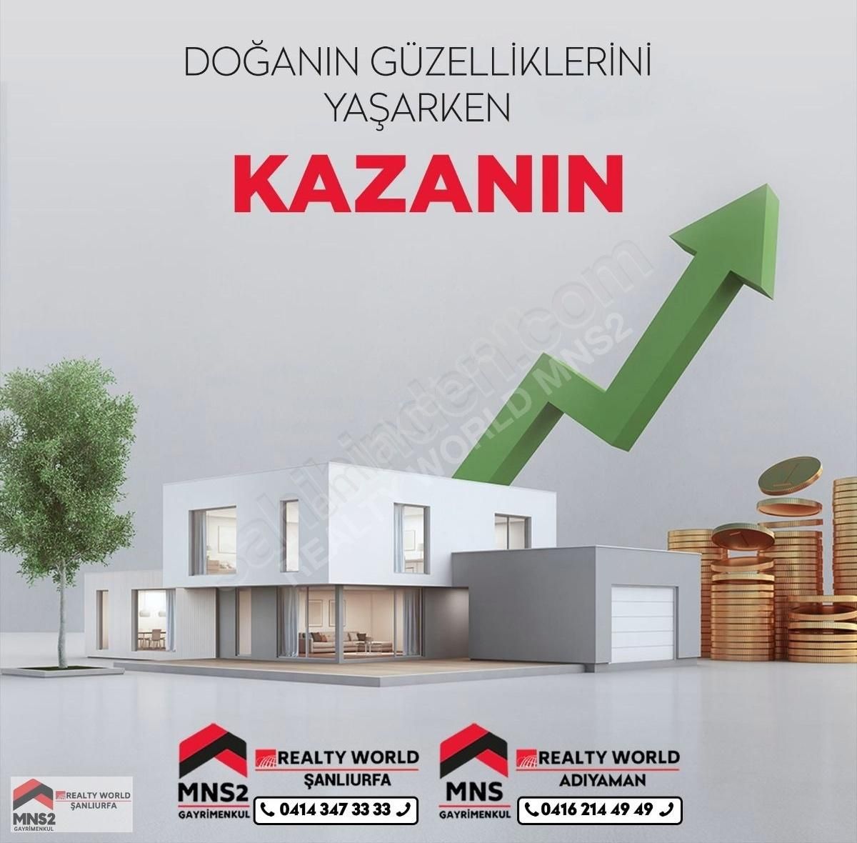 Haliliye Güzelyurt Satılık Konut İmarlı REALTY WORLD MNS2 İBRAHİM'DEN GÜZELYURTTA İMARLI KÖŞE BAŞI ARSA