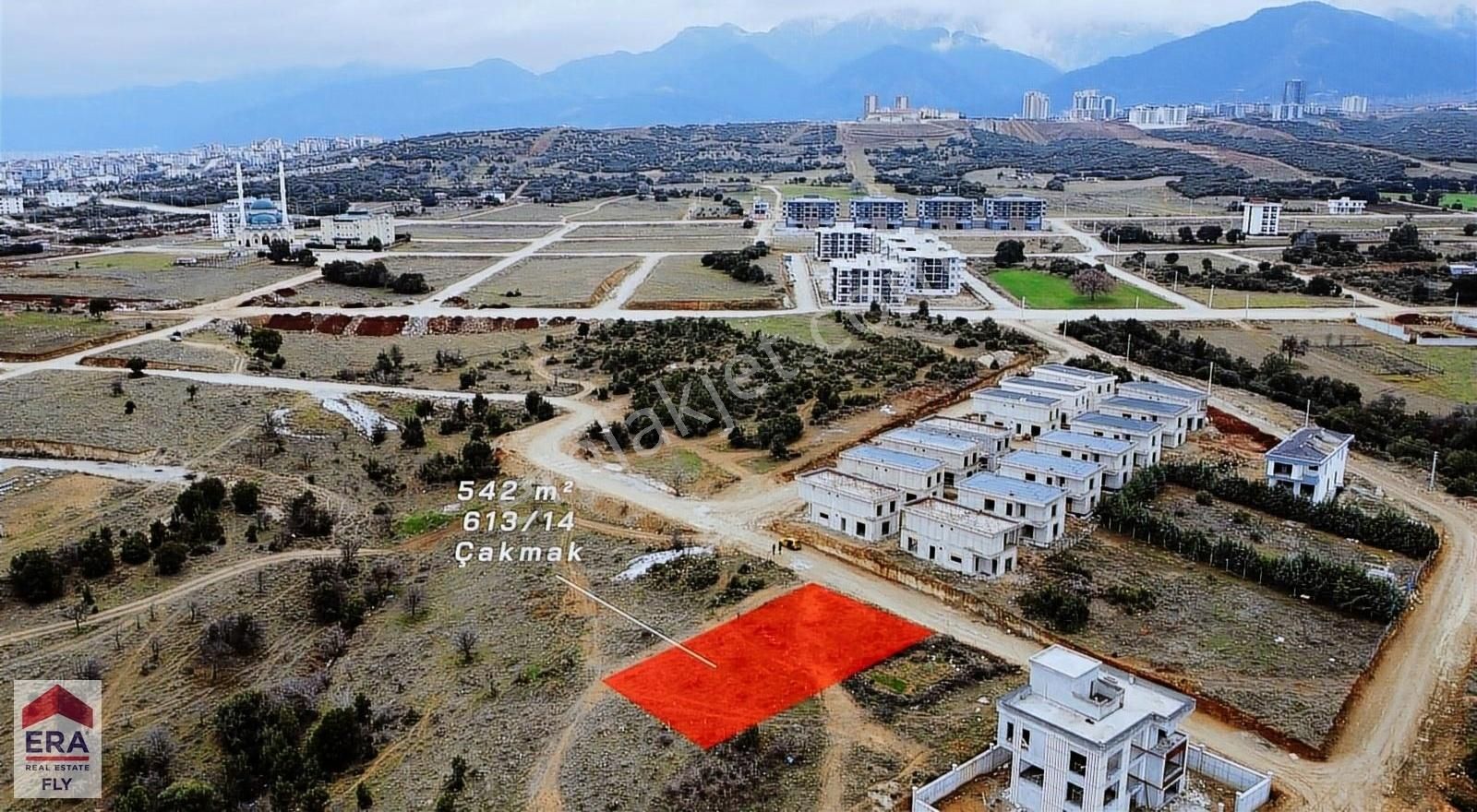 Merkezefendi Çakmak Satılık Villa İmarlı ERA FLY'DAN ÇAKMAKTA 542 M² SATILIK ARSA