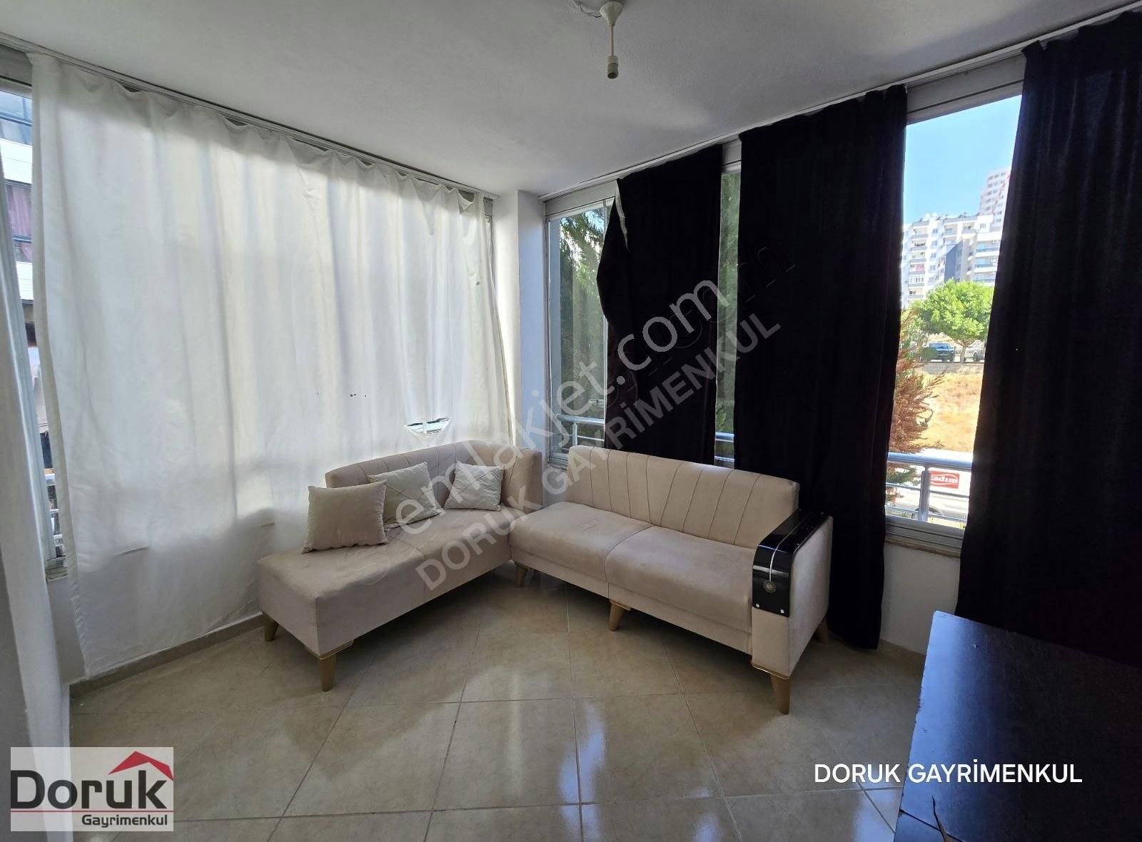 Yenişehir Çiftlikköy Kiralık Daire DORUK'TAN ÜNİVERSİTE YAKINI TERASLI GENİŞ EŞYALI 2+1 DAİRE