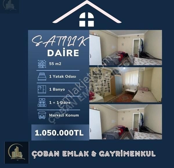 Bilecik Merkez Bahçelievler Satılık Daire ÇOBAN EMLAK & GAYİRMENKUL'DEN SATILIK 1 + 1 DAİRE...