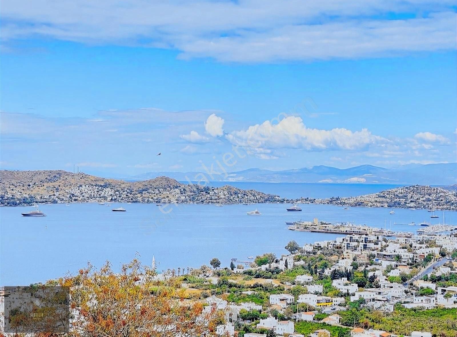 Bodrum Yalıkvak Geriş'te Satılık Marina Manzaralı Arazi - Görsel 13
