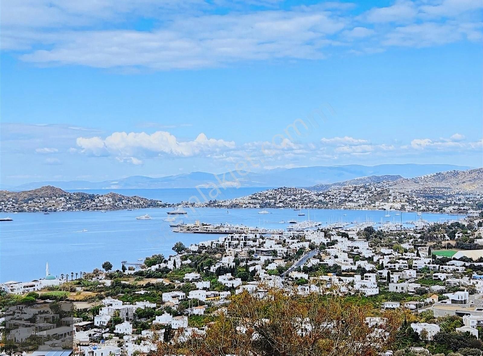 Bodrum Yalıkvak Geriş'te Satılık Marina Manzaralı Arazi - Görsel 6