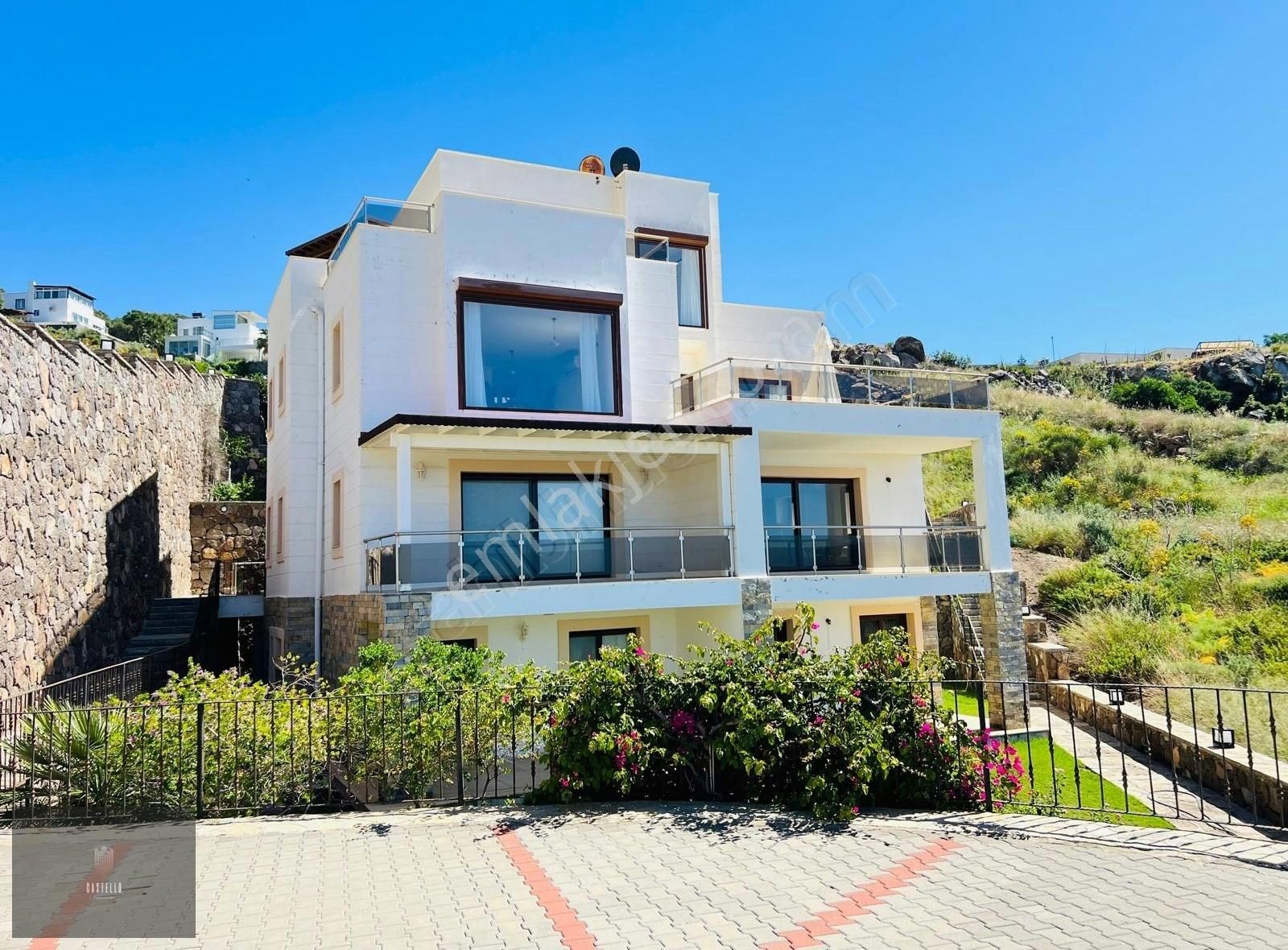 Bodrum Yalıkavak Kapanmaz Deniz Manzaralı Satılık Villa - Görsel 26