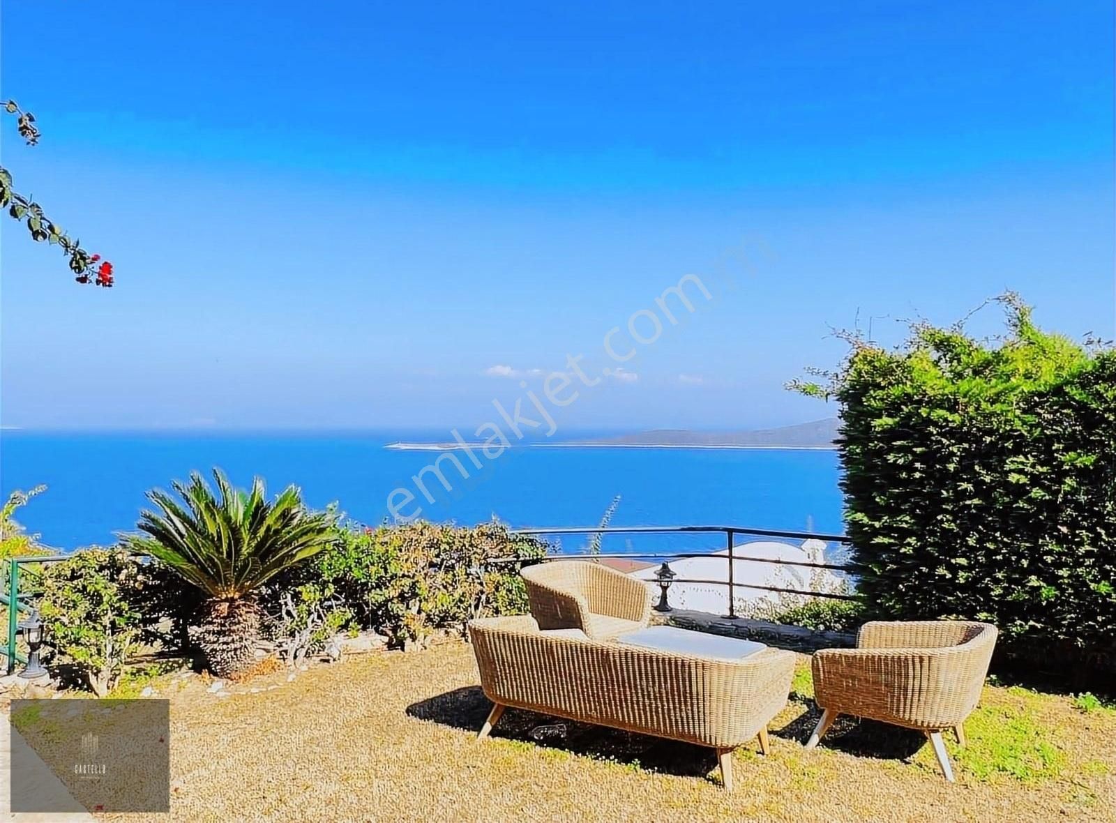 Gündoğan Panoramik Deniz Manzaralı Villa - Görsel 17