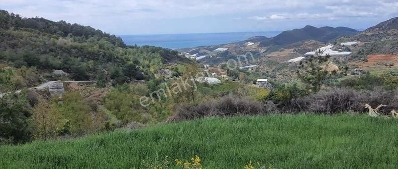 Alanya Hocalar Satılık Villa İmarlı ALANYA YEŞİLÖZDE DENİZ MANZARALI SATILIK İMARLI VİLLA ARSASI