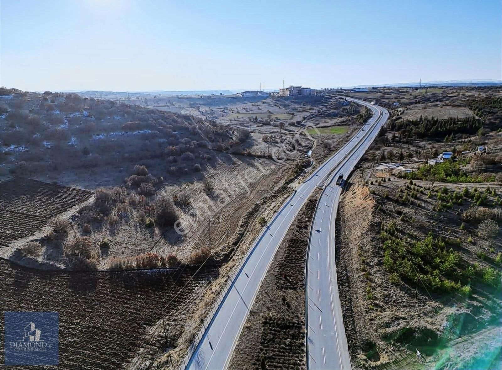 Tepebaşı Kızılinler Satılık Tarla Eskişehir Kütahya Yoluna Cepheli 19 Dönümlük Satılık Tarla