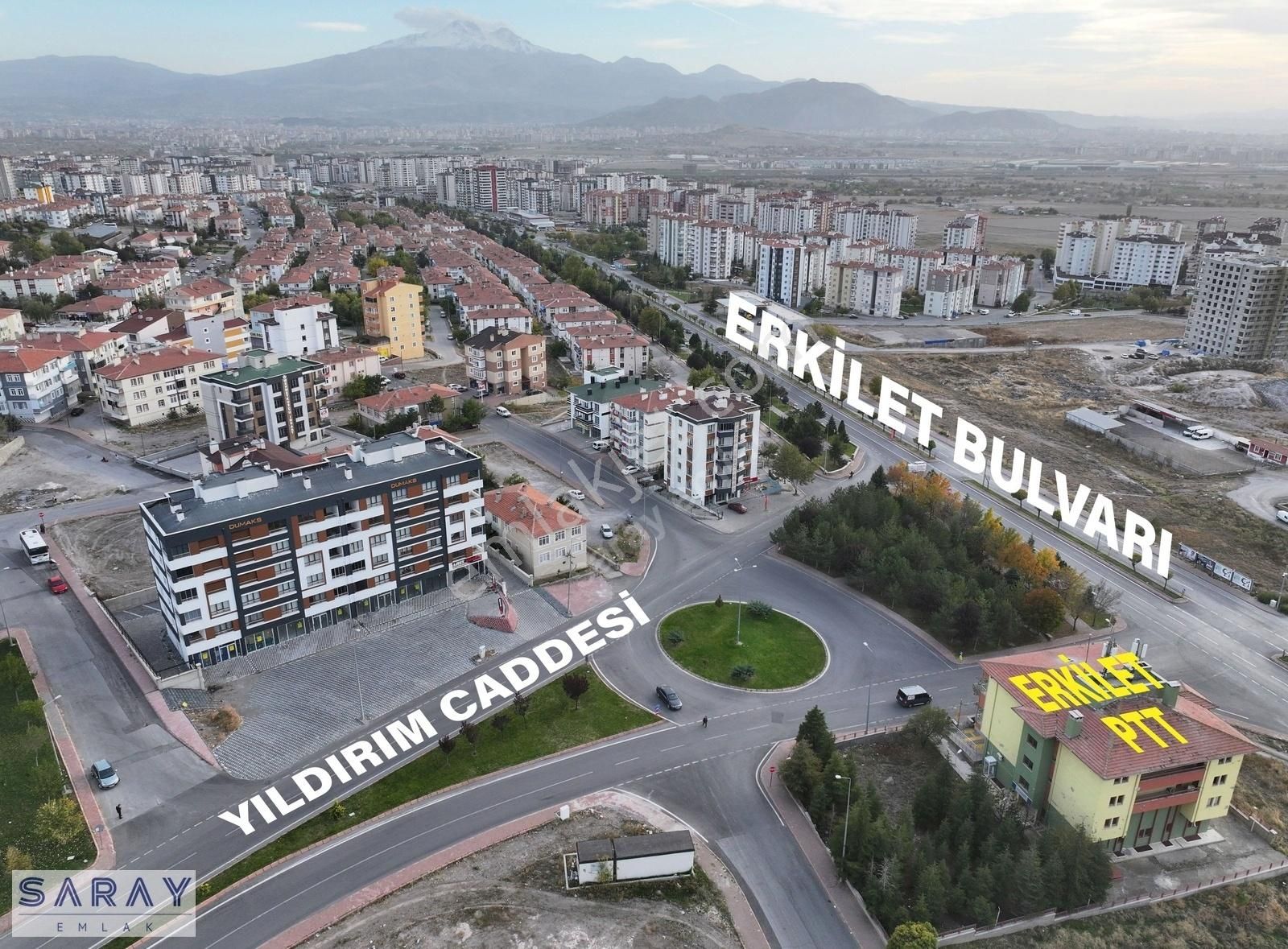 Kocasinan General Emir Kiralık Dükkan & Mağaza Erkilet Bulvarında Kiralık Dükkanlar