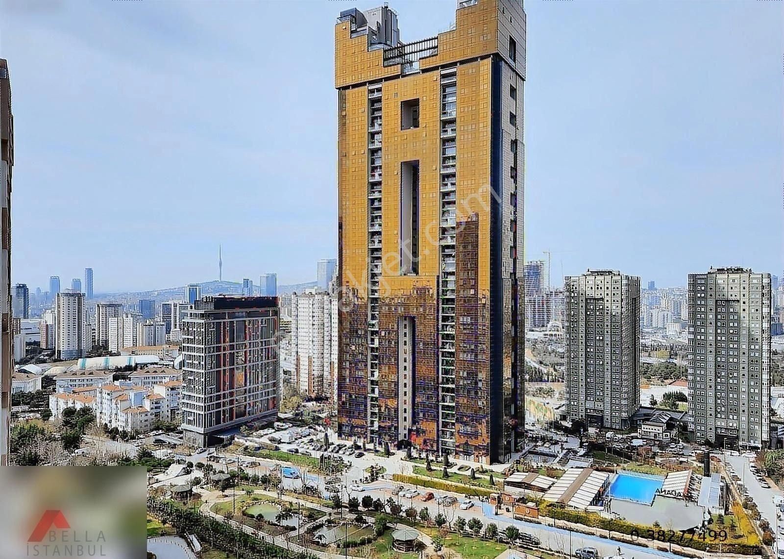 Ataşehir Atatürk Satılık Residence ATAŞEHİR ANDROMEDA GOLD 2+1 BÜYÜK TİP SATILIK DAİRE