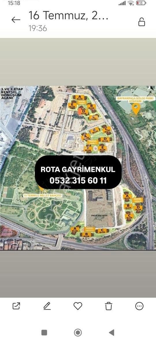 15 Temmuz 3.etapta 3+1 125 M2 Daire Tapukur'dan - Görsel 8