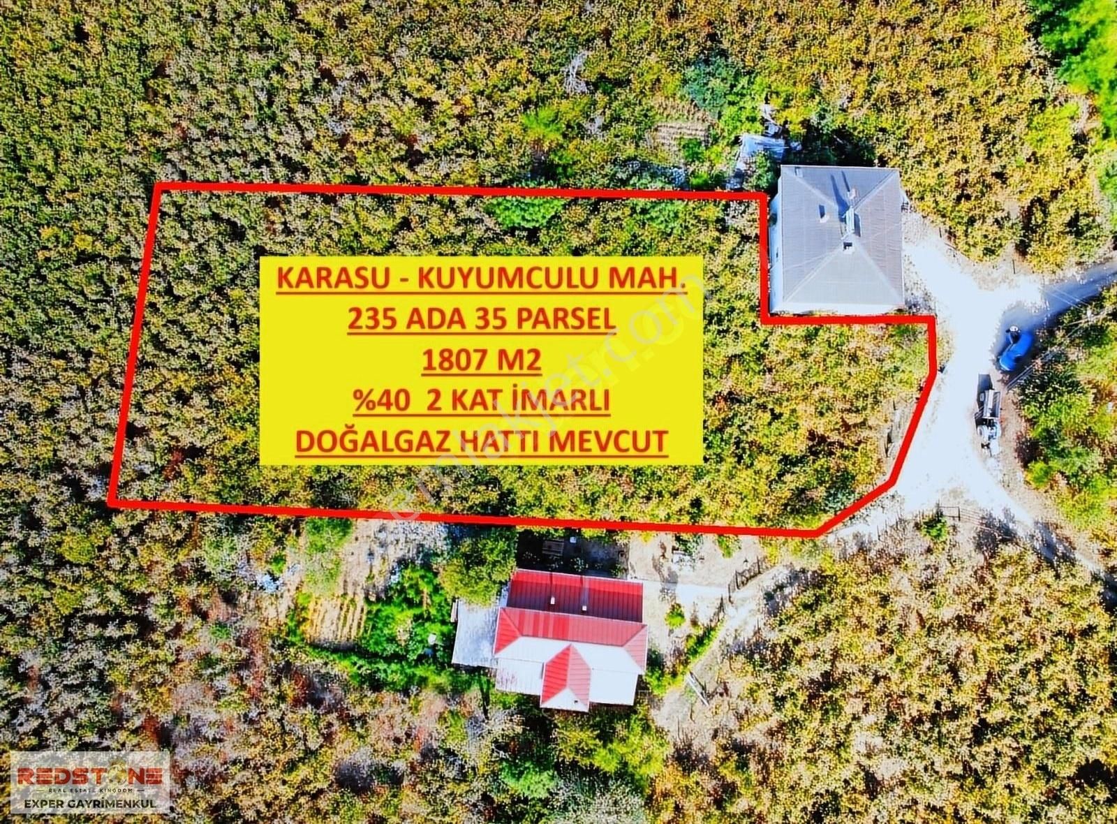 Karasu Kuyumculu Satılık Konut İmarlı Kuyumculuda Deniz Manzaralı, İmar Alanı İçerisinde, Satılık Arsa