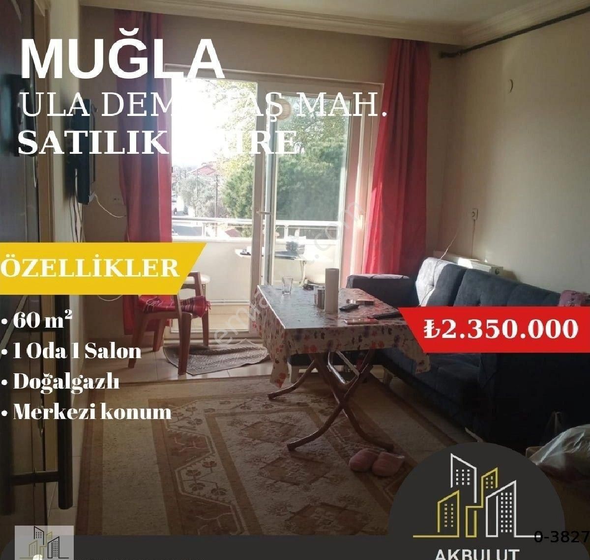 Ula Demirtaş Satılık Daire ULA'DA MERKEZİ KONUMLU ARA KAT SATILIK DAİRE