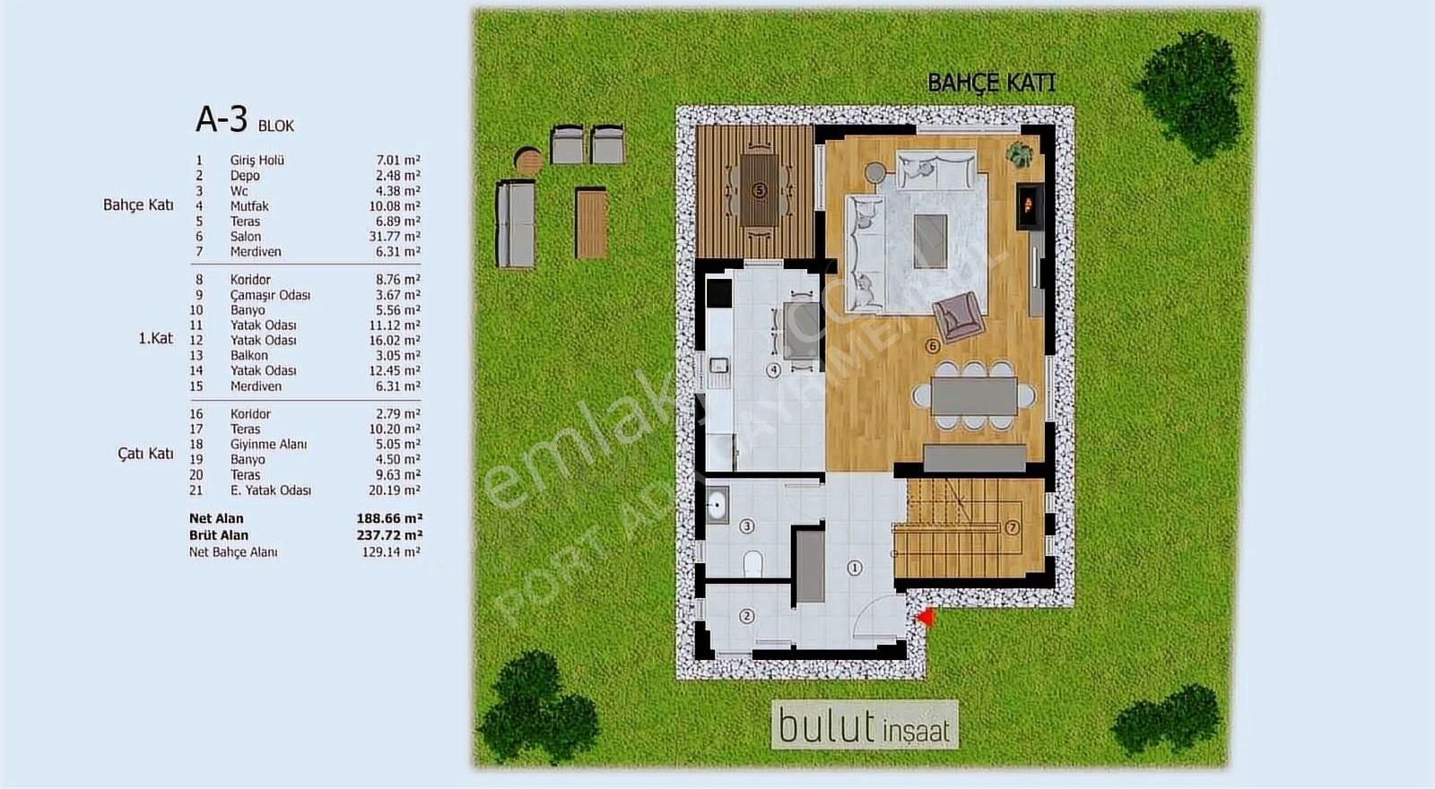 Darıca Bayramoğlu Satılık Villa Doğa İle İçiçe Site İçi Satılık Müstakil Villa