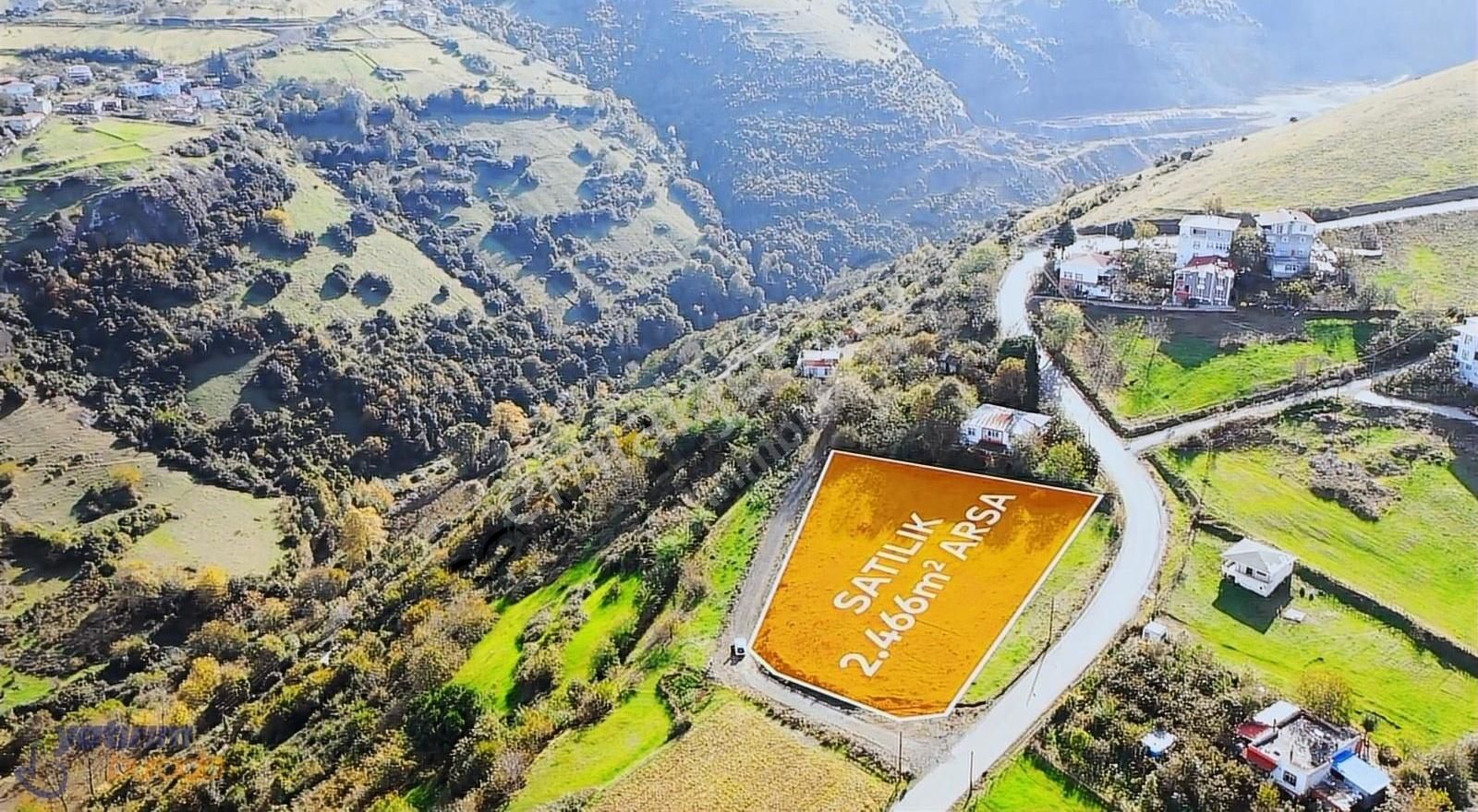 Canik Hacı İsmail Satılık Konut İmarlı Projeli Ruhsatlı, Doğa Ve Deniz Manzaralı 2.466 M² Satılık Arsa