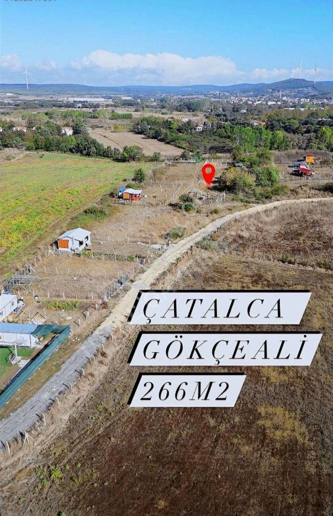 Çatalca Gökçeali Satılık Tarla ETİK EMLAKTAN ÇATALCA GÖKÇEALİDE SATILIK 266m2 ÇAPLI TARLA.