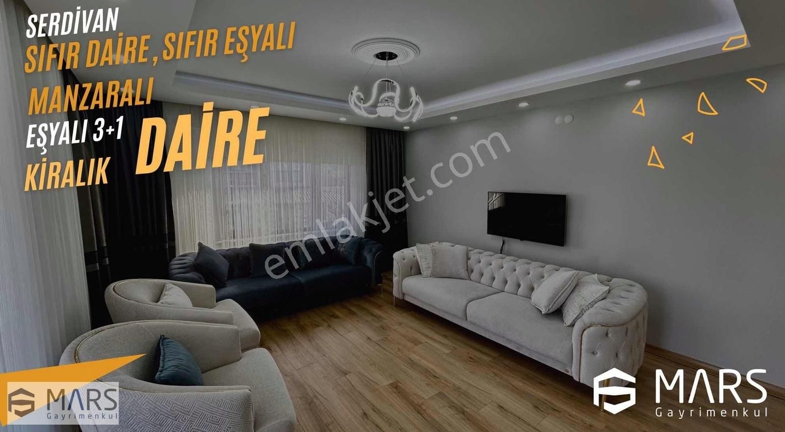 Serdivan Kemalpaşa Kiralık Daire Serdivan'da , Sıfır Eşyalı, 3+1 Kiralık Sıfır Daire