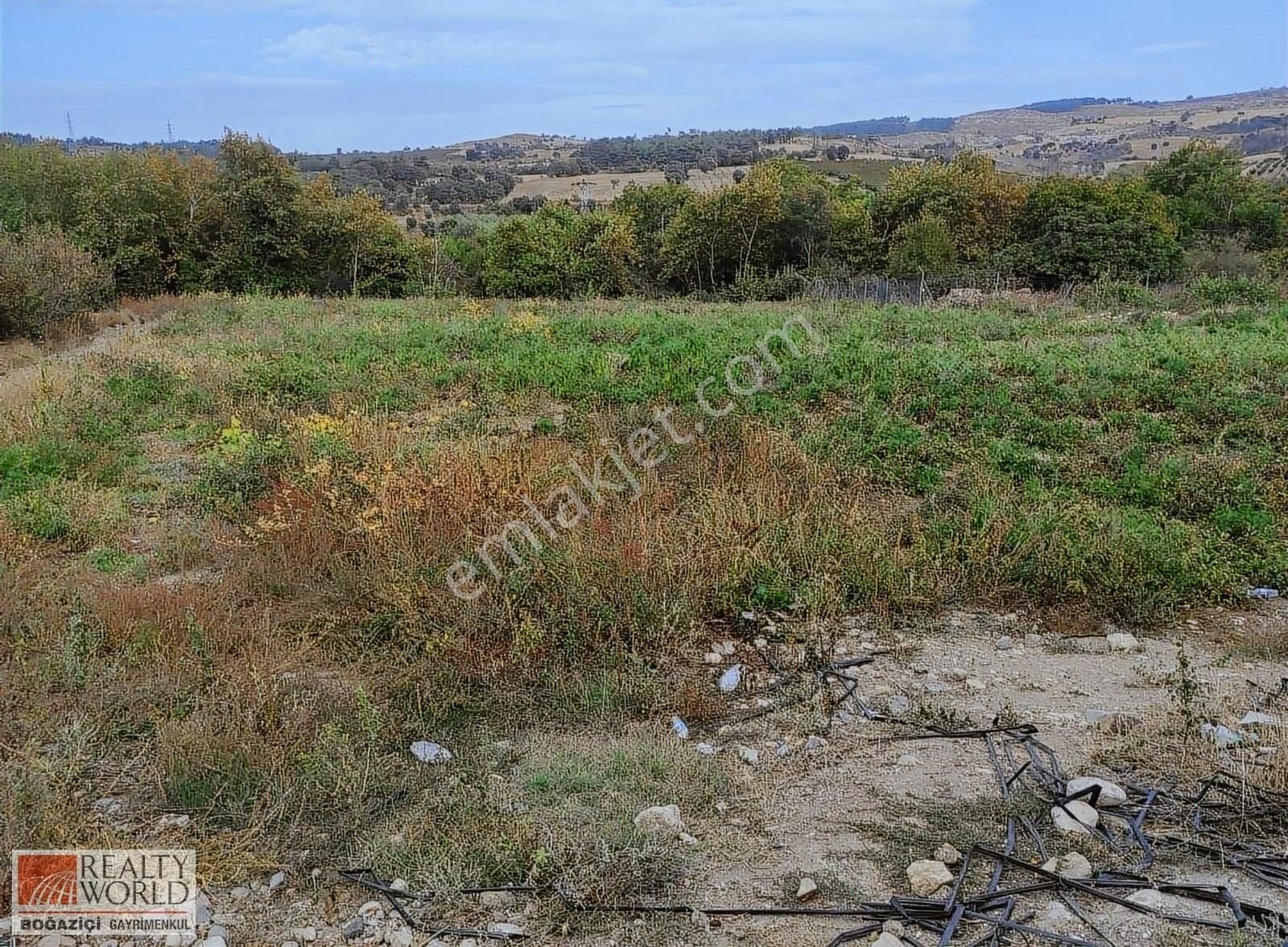 Çanakkale Merkez Musaköy Köyü Satılık Tarla Çanakkale Musaköy Yol kenarı 3.000m2 Satılık Tarla