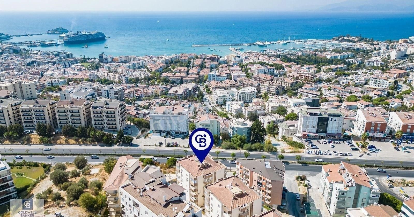 Kuşadası Ege Satılık Daire Ege Mahallesinde Deniz Manzaralı 3+1 Daire