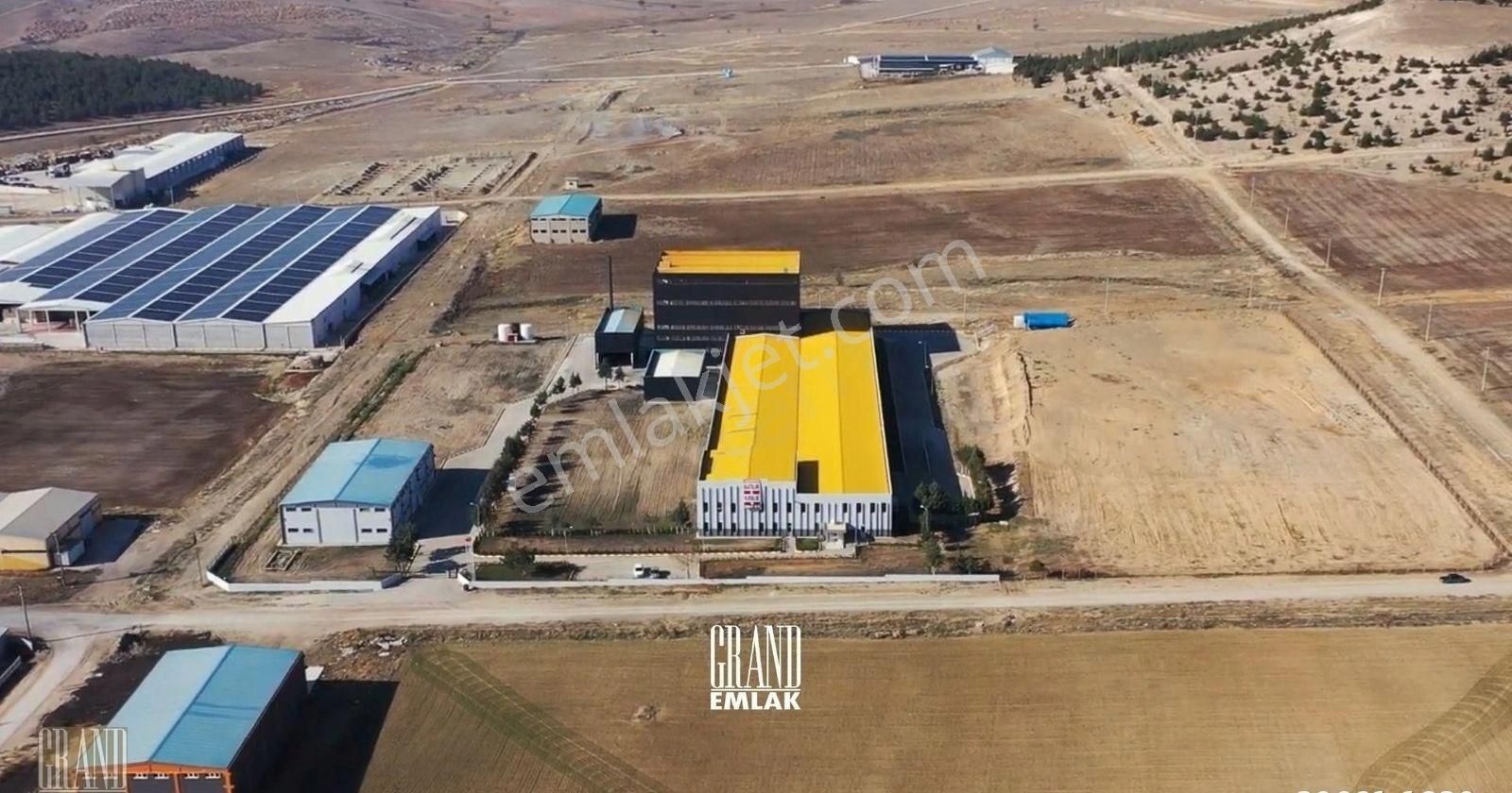 Dazkırı Yeşilyurt Satılık Fabrika AFYONKARAHİSAR DAZKIR SANAYİ BÖLGESİ'NDE SATILIK FABRİKA VE ARSA