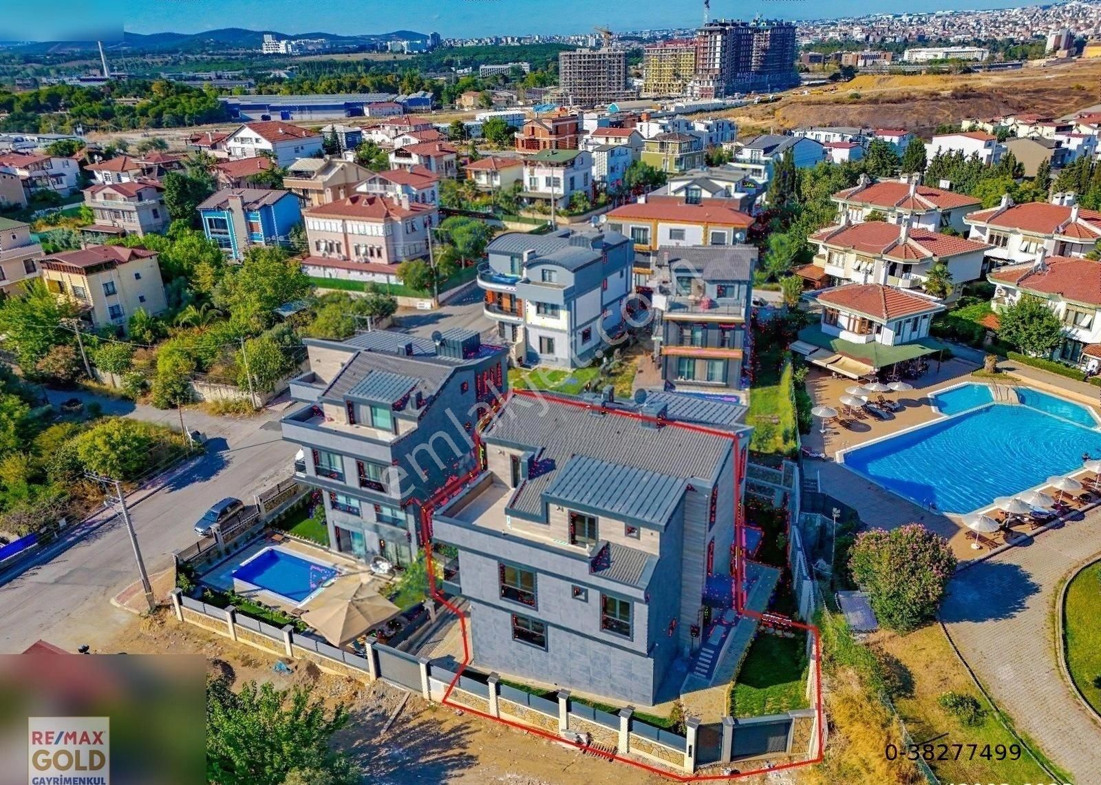 Darıca Bayramoğlu Satılık Villa ULTRA LÜKS DENİZ MANZARALI AKILLI EV SİSTEMİ SIFIR 4+2 VİLLA