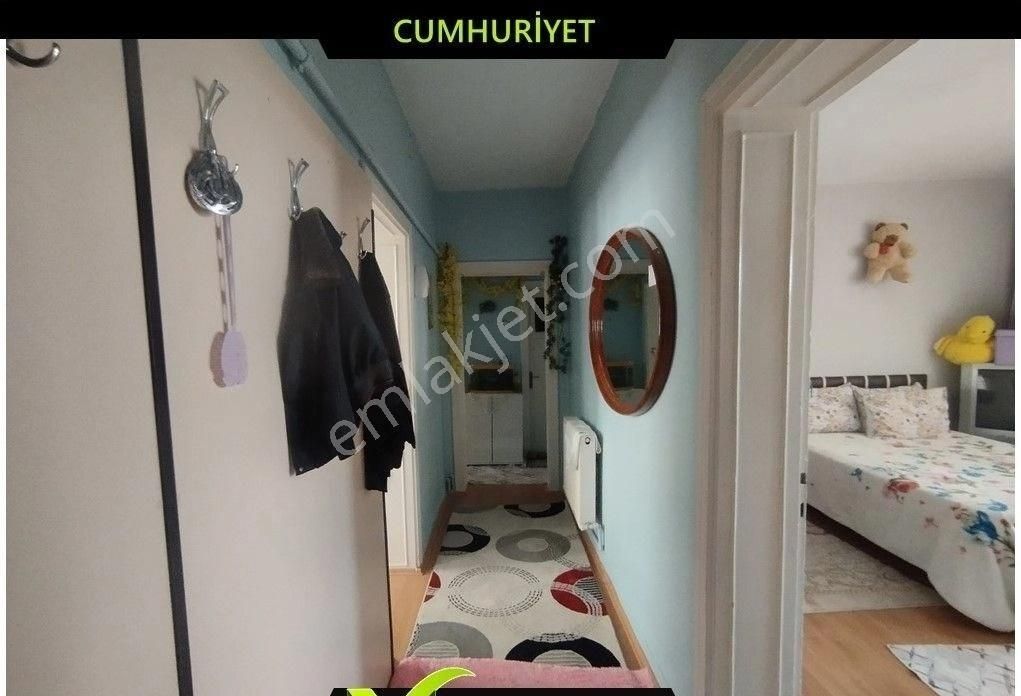 Polatlı Cumhuriyet Satılık Daire MURAT İNŞAAT EMLAKTAN CUMHURİYET MAHALLESİNDE ARA KAT YAPILI SATILIK 3+1 DAİRE