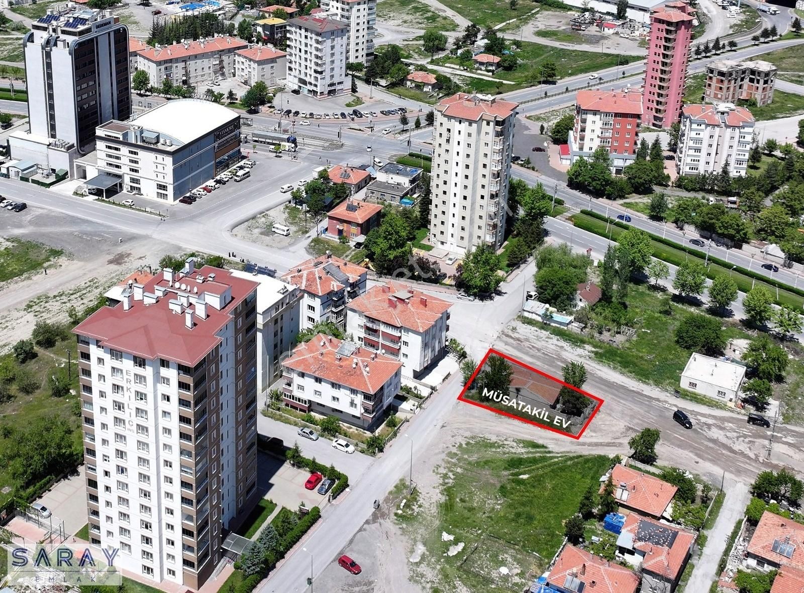 Melikgazi Esentepe Satılık Konut İmarlı Esentepe Tramvay Durağı Önünde Yatırımlık Arsa