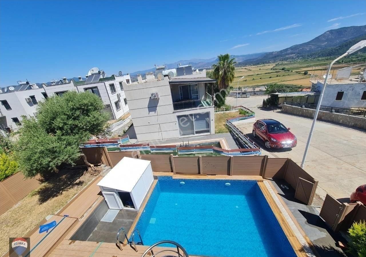 Dalaman İncebel Tatil Sitesinde Eşyalı,havuzlu,bahçeli Villa " - Görsel 17
