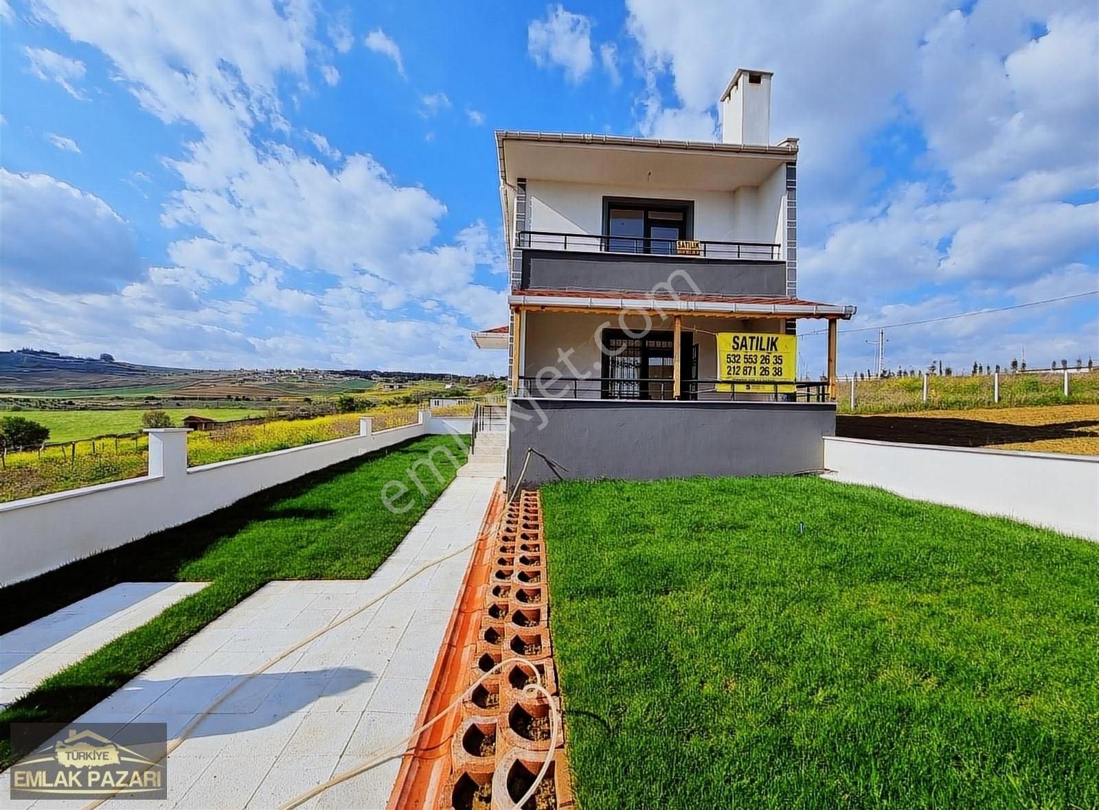 Tekirdağ Merkez Yavuz Mah. Satılık Geniş Bahçeli Dublex 0 Villa - Görsel 16