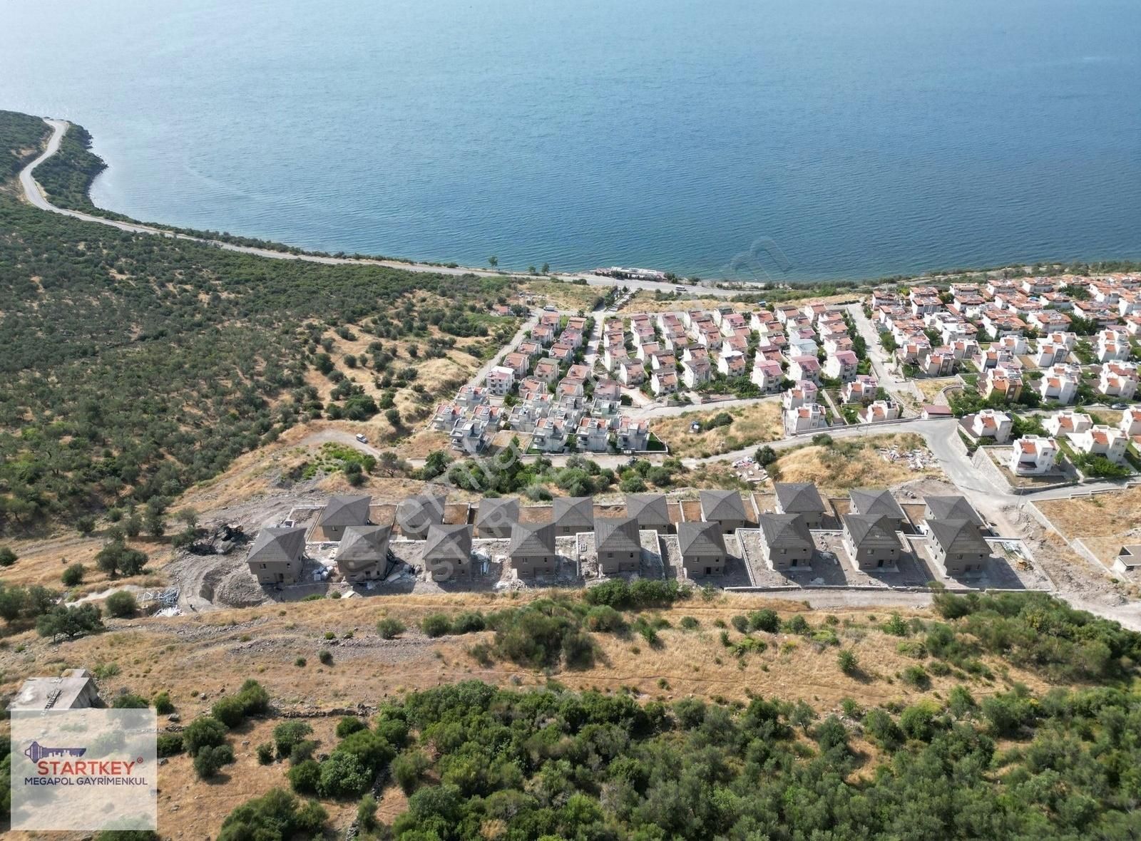 Dikili Uzunburun Satılık Villa İmarlı Dikili' De Eşsiz Deniz Manzaralı, İmarlı Satılık Arsa