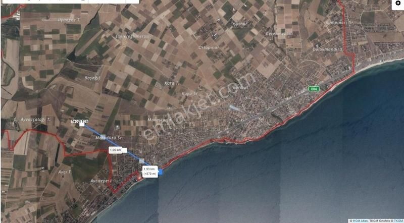 İstanbul Silivri Gümüşyaka Ereğli Yolunda 300m2 Tarla Sahile 2km - Görsel 2