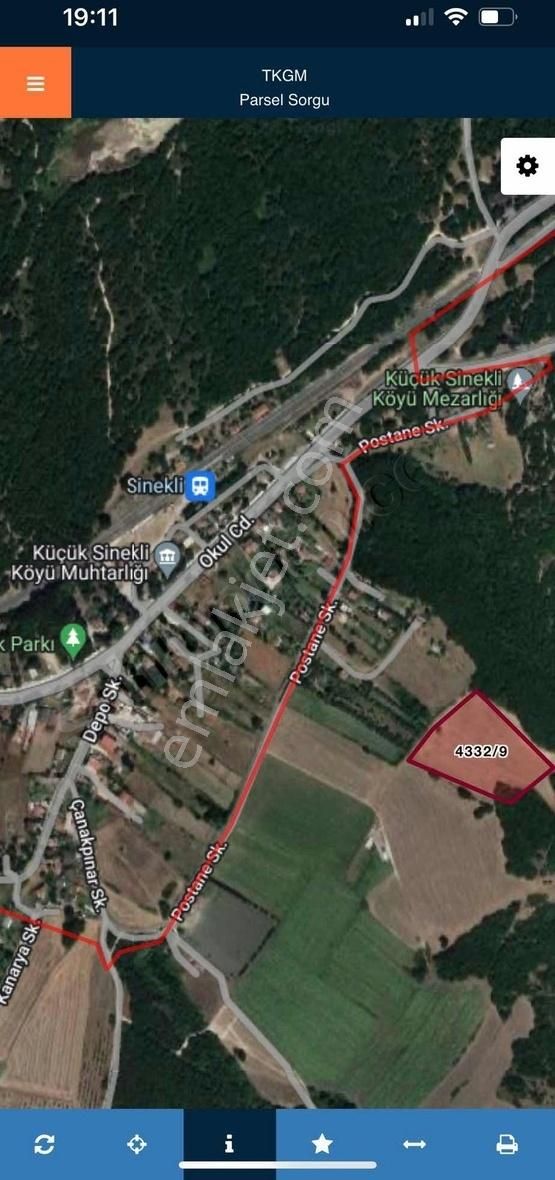 Silivri Büyük Sineklide Satılık Arsa