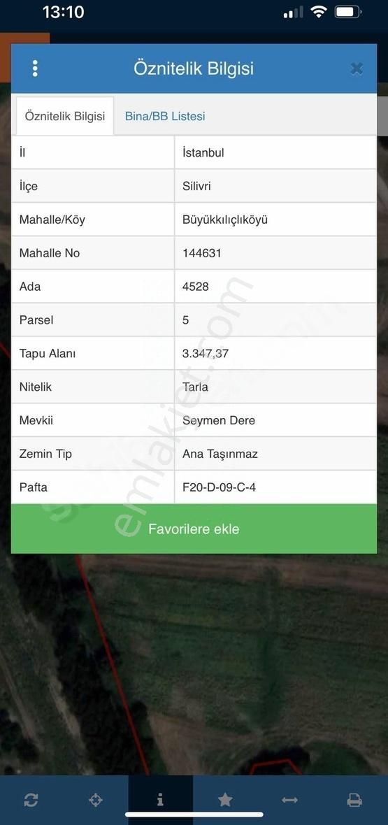 İstanbul Silivri Büyükkılıçlıda 704 M2 Satılık Arsa - Görsel 3