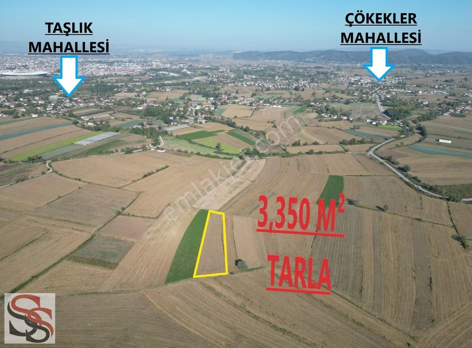 Adapazarı Taşlık Satılık Tarla Adapazarı Taşlık Mahallesinde 3,350 M² Yatırımlık Tarla