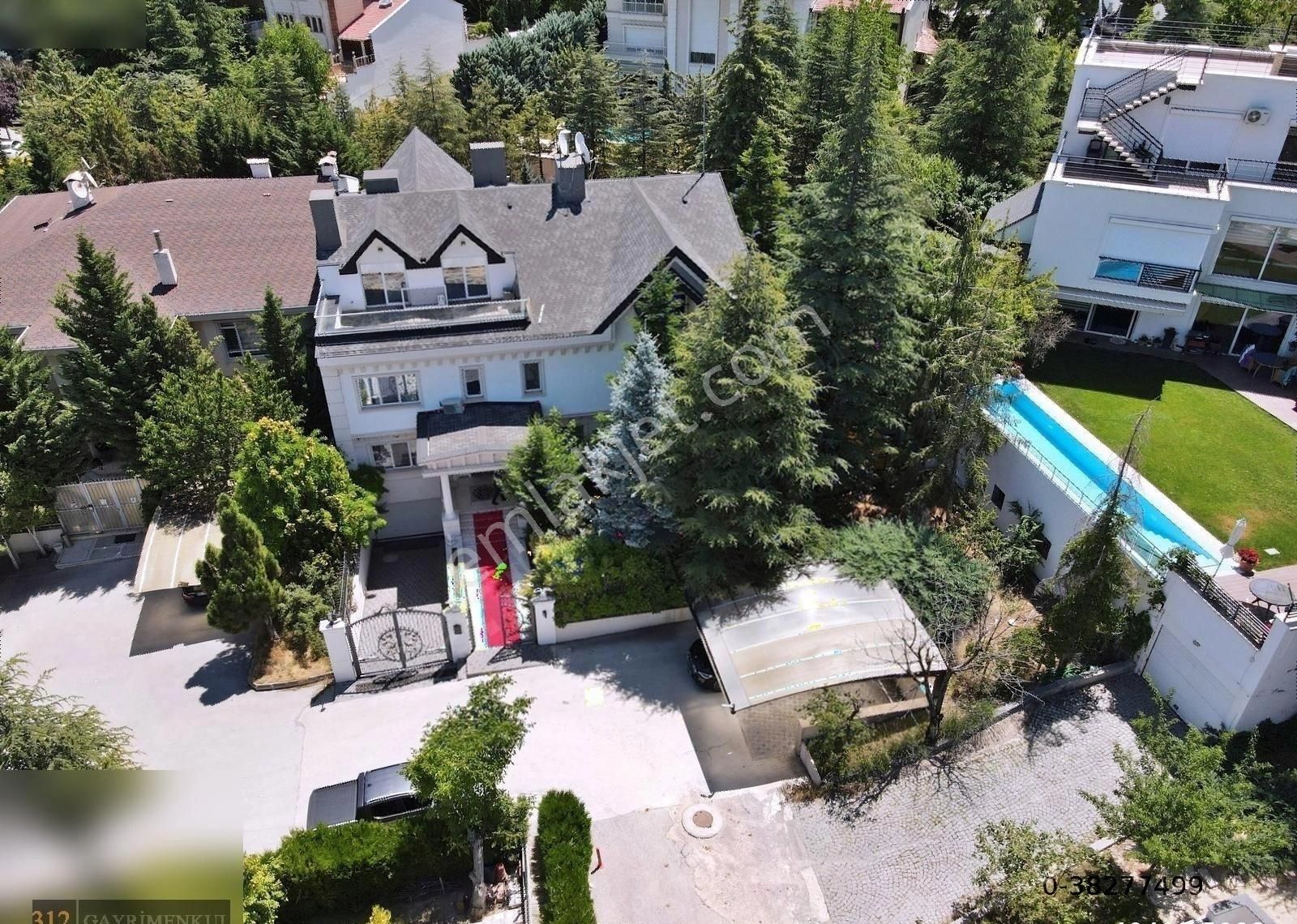 Çankaya Mutlukent Satılık Villa 312 | ÜMİTKÖY BİNSESİN SİTESİNDE ULTRA LÜKS YAPILI SATILIK VİLLA