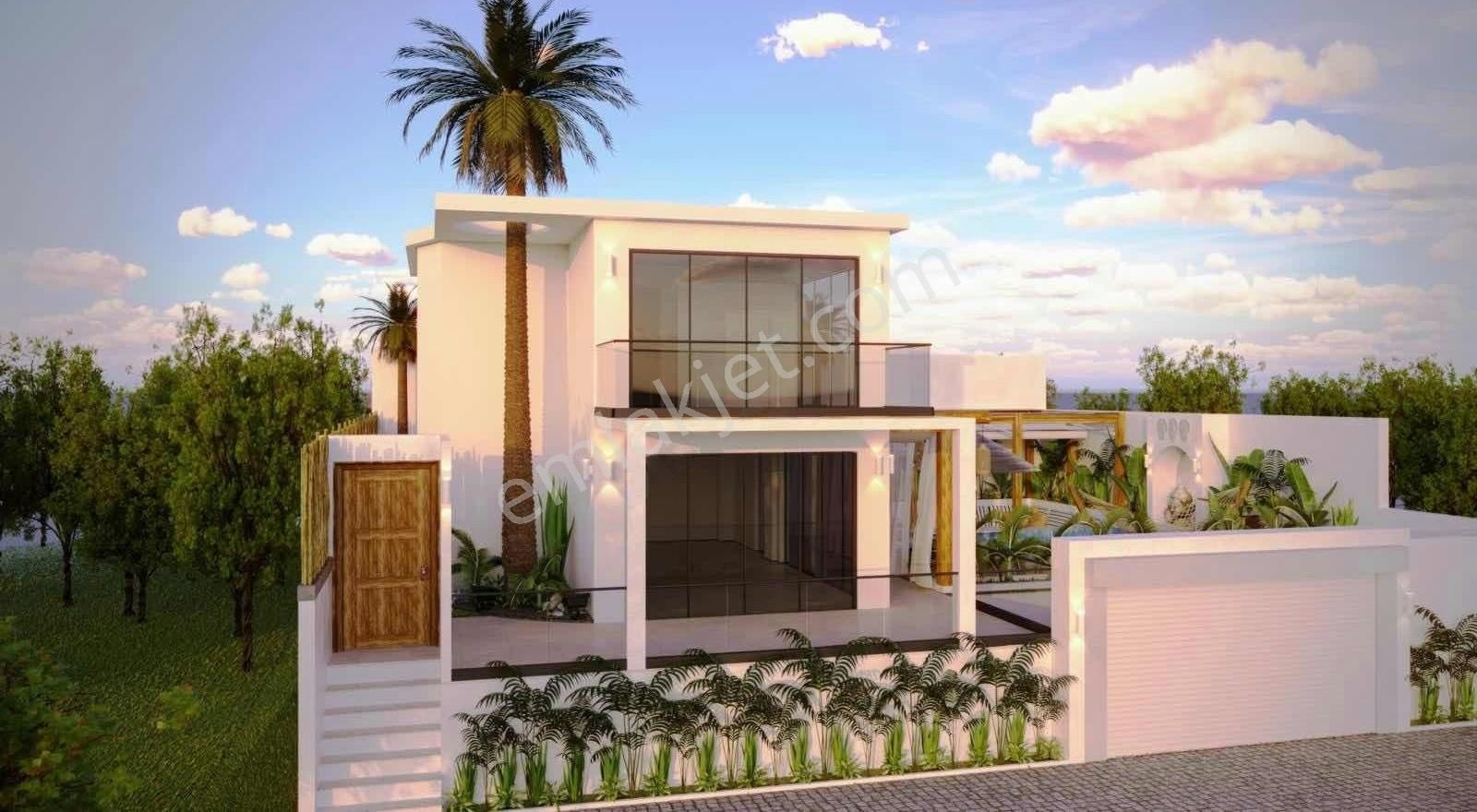 Dikili Çandarlı Satılık Villa CENNETTEN BİR KÖŞE!ÇANDARLI DENİZ MANZ.3+1 SATILIK MODERN VİLLA