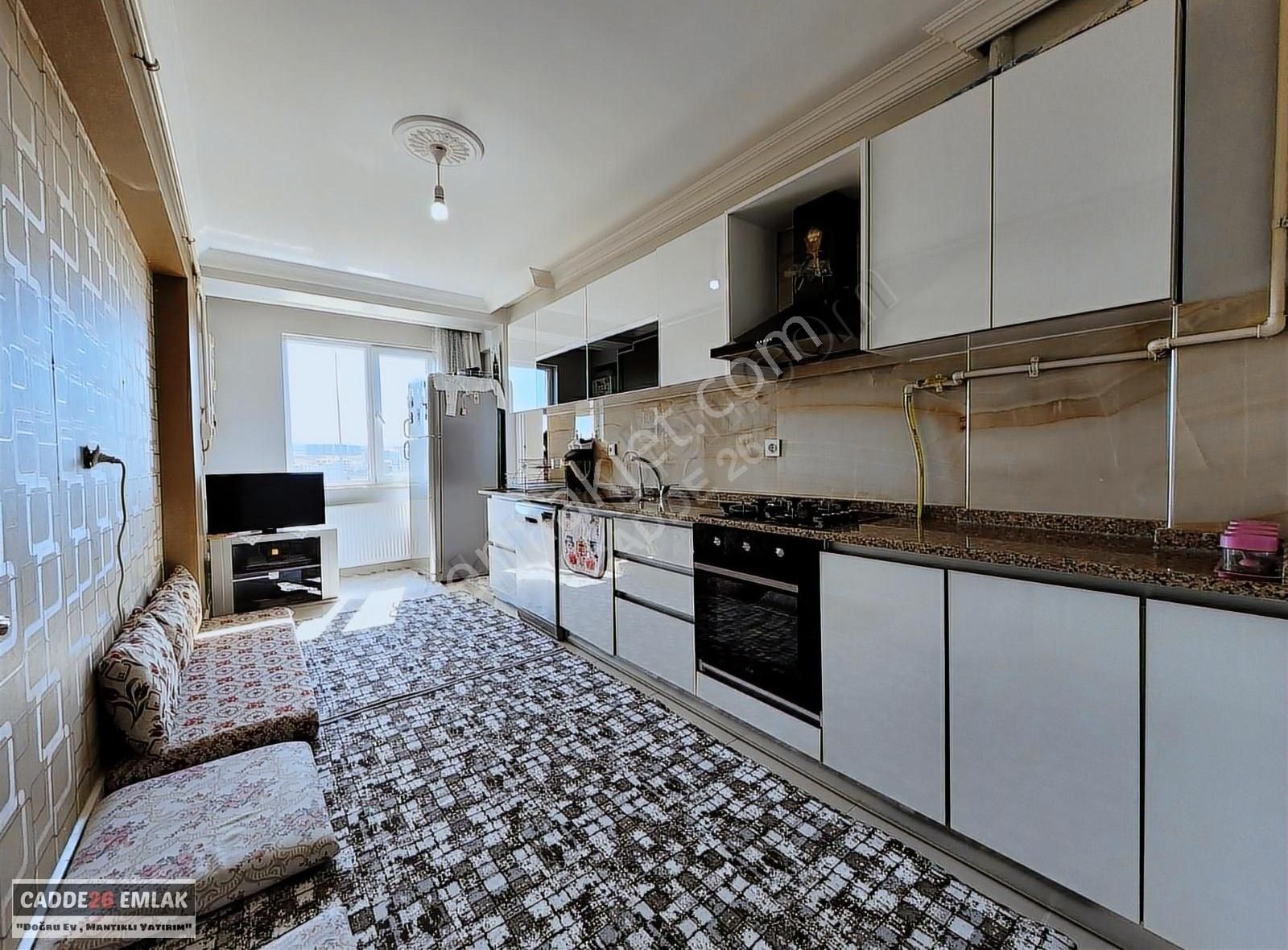 Odunpazarı Emek Satılık Daire CADDE 26 EMLAK'TAN ÖLÇE'DE İSKANLI SİTE İÇİ SATILIK 140 m² 3+1