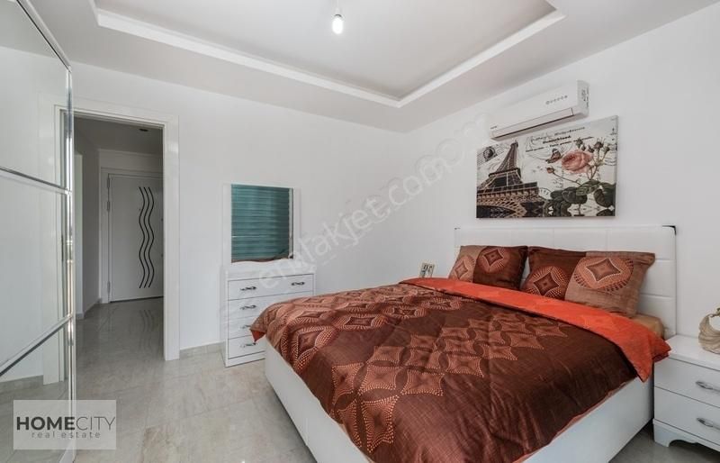 Alanya Kestel 3+1 Dublex 130m2 Açık Kapalı Havuz,deniz Manzaralı - Görsel 5