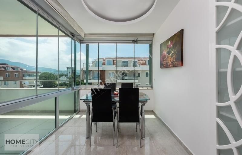 Alanya Kestel 3+1 Dublex 130m2 Açık Kapalı Havuz,deniz Manzaralı - Görsel 18