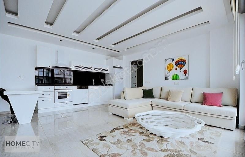 Alanya Kestel 3+1 Dublex 130m2 Açık Kapalı Havuz,deniz Manzaralı - Görsel 2