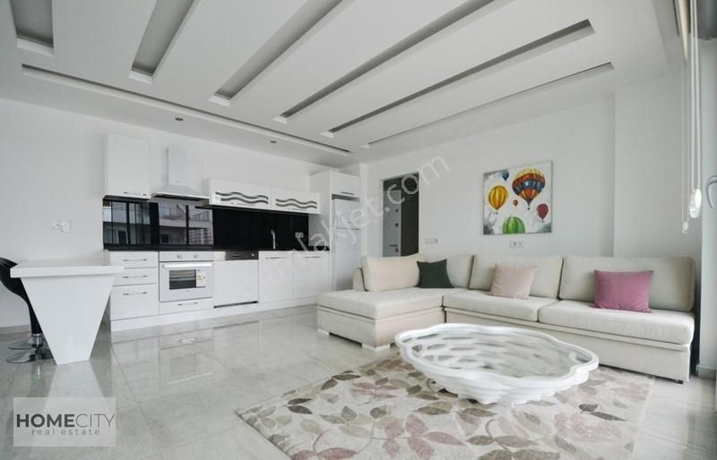 Alanya Kestel 3+1 Dublex 130m2 Açık Kapalı Havuz,deniz Manzaralı - Görsel 12