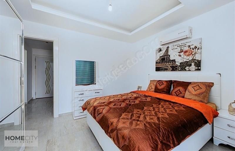 Alanya Kestel 3+1 Dublex 130m2 Açık Kapalı Havuz,deniz Manzaralı - Görsel 26