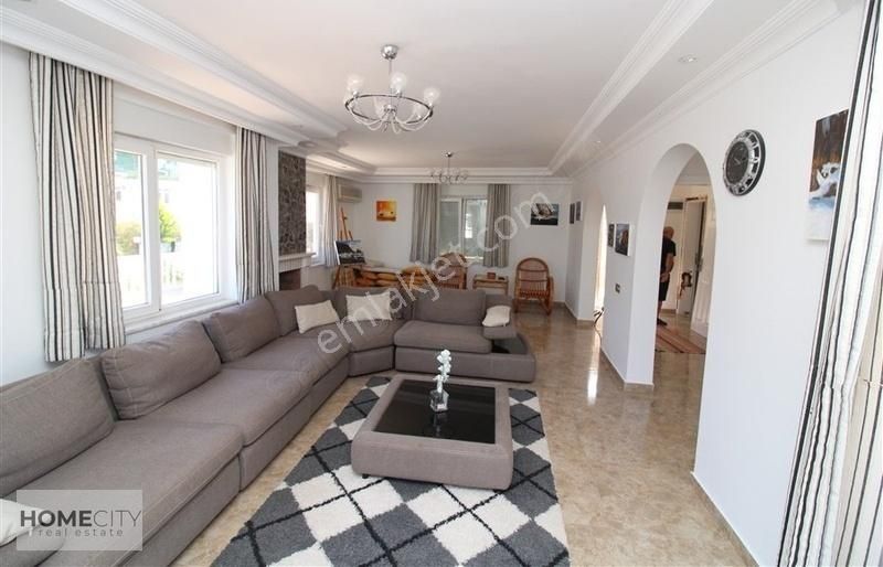 Alanya Kargıcak Villa 3+1 400m2 Eşyalı Deniz Ve Doğa Manzara Lüx - Görsel 35