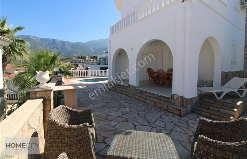 Alanya Kargıcak Villa 3+1 400m2 Eşyalı Deniz Ve Doğa Manzara Lüx - Görsel 8