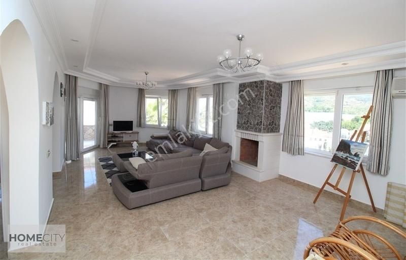 Alanya Kargıcak Villa 3+1 400m2 Eşyalı Deniz Ve Doğa Manzara Lüx - Görsel 15