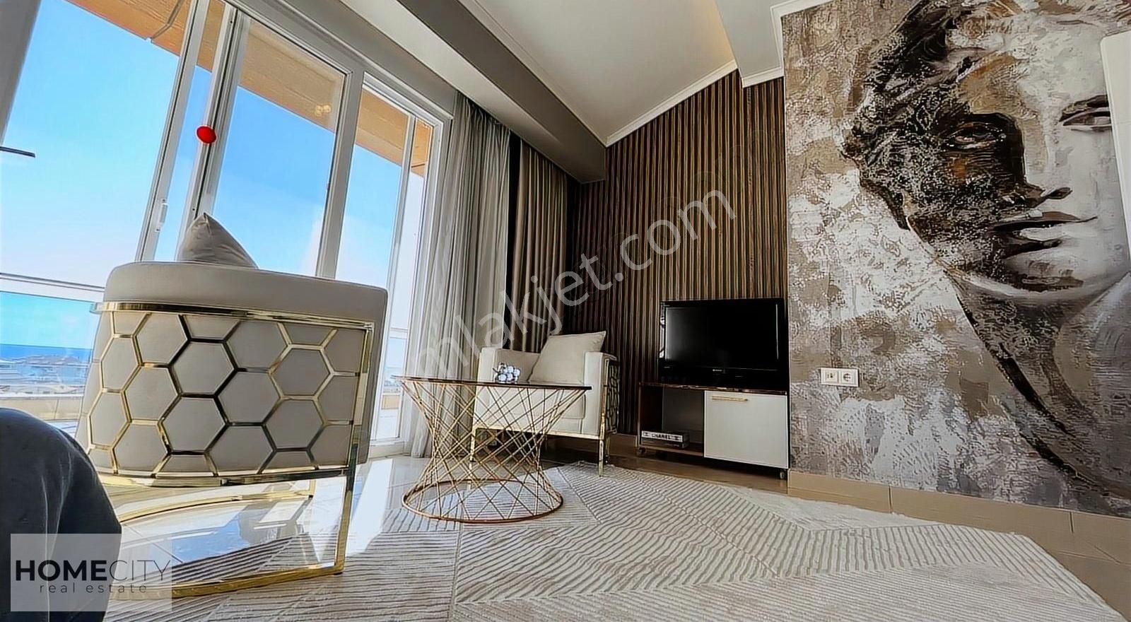 Alanya Cikcilli 3+2 230m2 Dubleks Açık Kapalı Havuz Sauna Hamam - Görsel 2